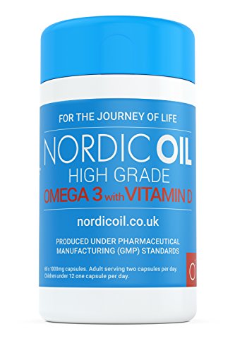 Omega 3 - Aceite de Pescado con Vitamina D 1000MG - 60 comprimidos