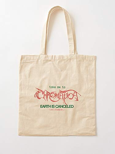 On Me Stupid Love Chromatica Gaga Rain Lady Alice 911 Tote Cotton Very Bag | Bolsas de supermercado de lona Bolsas de mano con asas Bolsas de algodón duraderas