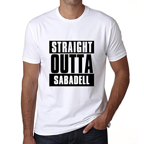 One in the City Straight Outta Sabadell, camisetas para hombre, camisetas, straight outta camiseta