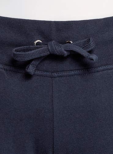oodji Ultra Mujer Pantalones de Punto Deportivos, Azul, S