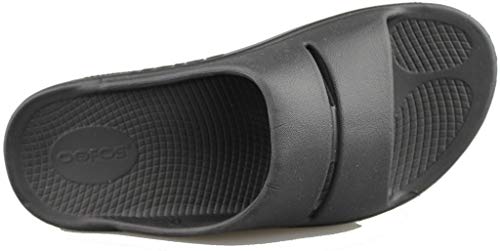 OOFOA|#OOfos Ooahh Slide, Sandalias Atléticas para Mujer, Negro (Black), 40 EU