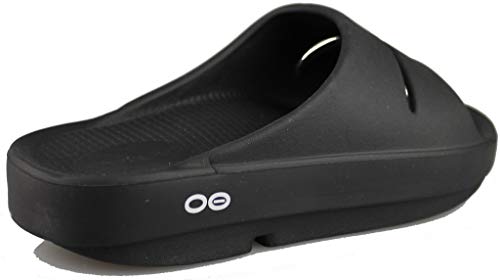OOFOA|#OOfos Ooahh Slide, Sandalias Atléticas para Mujer, Negro (Black), 40 EU