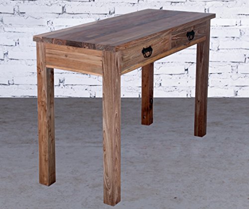 OPIUM OUTLET - Mesa de Pared/tocador/cómoda de peluquería de Madera de Teca de Indonesia