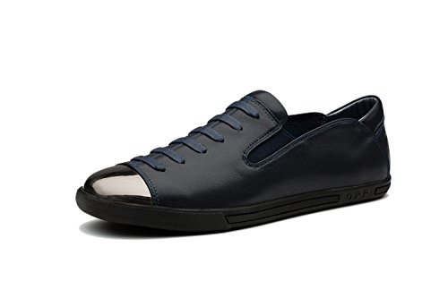 OPP Hombres Sneaker Zapatos de Piel Dise?o de Marca