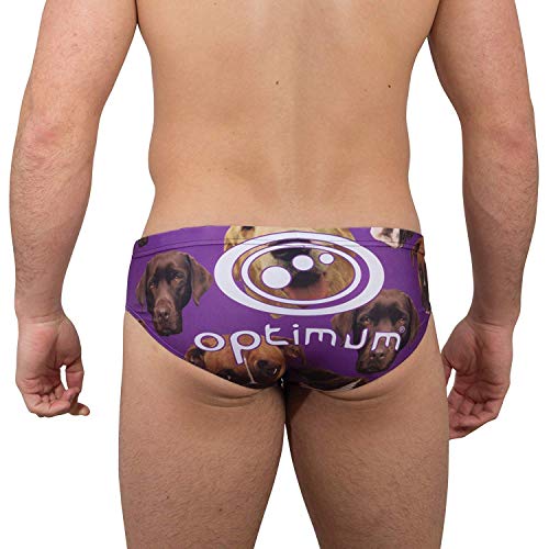 OPTIMUM Transferencia óptima de Perros Dejan Que el del FC Bayern de Múnich Que Buscan la Prenda Ideal para Aparejos niño - out Ropa Interior Morado, Talla 26