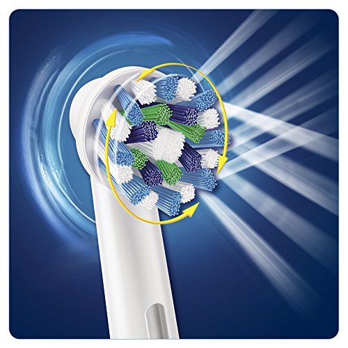 Oral-B Pro 2000 - Cepillo de dientes eléctrico recargable, mango, 2 modos incluyendo cuidado de las encías y cabezal de cepillo de dientes, tecnología Braun