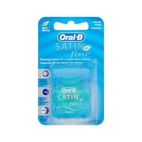 Oral-B Satin Floss Seda Dental Menta 25 m