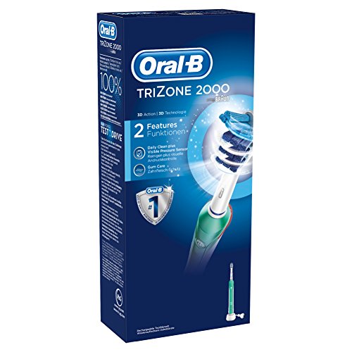 Oral-B TriZone 2000 - Cepillo de Dientes Eléctrico Recargable