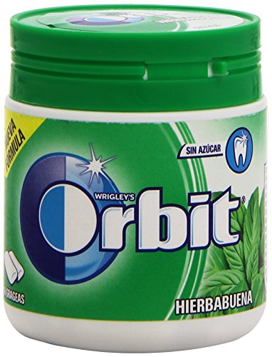 Orbit Bote - Chicle Sin Azúcar Hierbabuena 60 grágeas