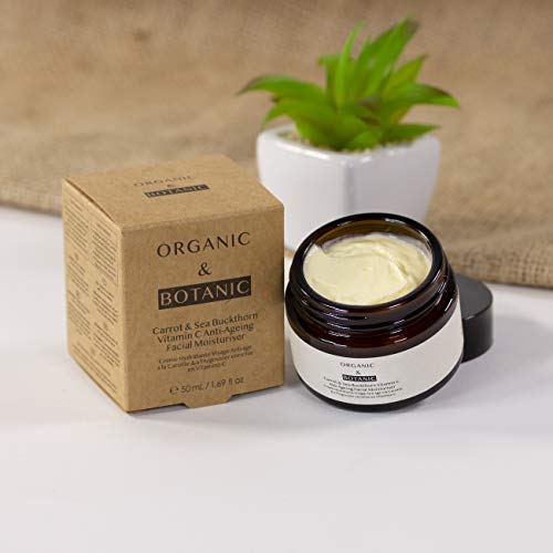 Organic&Botanic Crema Hidratante de Zanahoria y Espino Amarillo 50ml