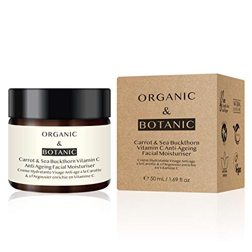 Organic&Botanic Crema Hidratante de Zanahoria y Espino Amarillo 50ml