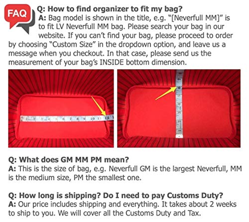 Organizador clásico de la ciudad, bolsa de fieltro para insertar el bolso de fieltro, bolsa protectora para organizar el bolso (estilo B), Negro (Negro) - JKS-B-1-Black