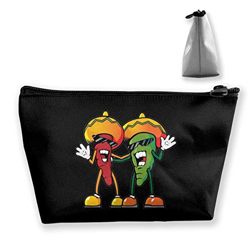 Organizador de artículos de tocador portátil de Viaje de cosméticos de Chile Mexicano Bolsas de Maquillaje Bolsa de Maquillaje