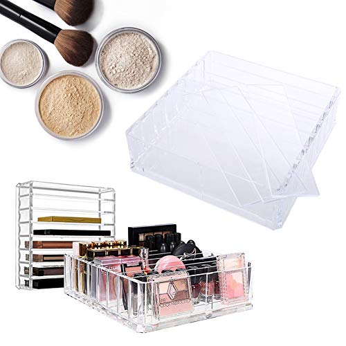 Organizador de cosméticos duradero, contenedor de lápiz labial, resistente 8 ranuras para ahorrar espacio PS para expertos en belleza Maquilladores profesionales Maquilladores Amantes del