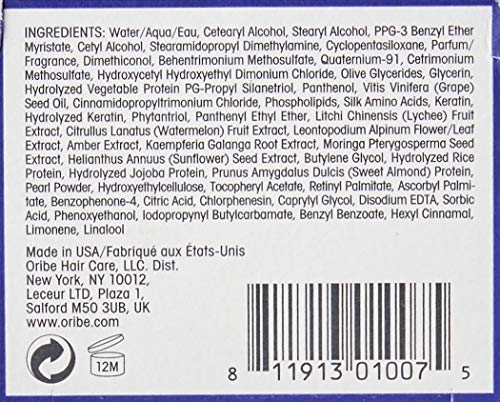 Oribe For Brilliance & Shine - acondicionadores (Unisex, No profesional, Brillo, Massage, indulge (for at least one minute), rinse.)