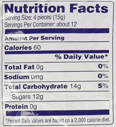 Original Five Flavors Hard Candy, Individually Wrapped, 6.25oz Bag, Sold as 1 Each