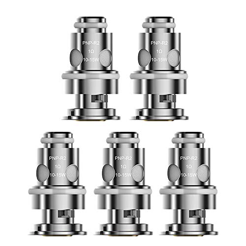 Original PnP-R2 Coil 1.0ohm para DRAG Baby/FIND Trio/VINCI/VINCI X/VINCI R Mod Pod Kit-5pcs