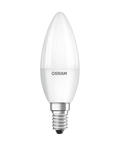Osram 819474 Bombilla LED E14, 5 W = 40 Watt, Blanco, 4 Unidades