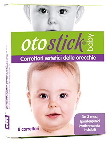 Otostick |C orrettore per Orecchie a Sventola | Contiene 8 correttori | A partire dai 3 anni d’età.