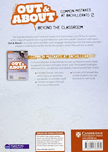 Out and About Level 2 Student's Book with Common Mistakes at Bachillerato Booklet - 9788490368060