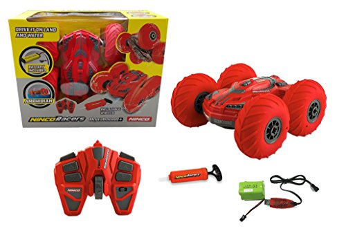 Outletdelocio. Coche radiocontrol Anfibio Aquabound Plus. 4WD. Incluye bateria y Cargador.