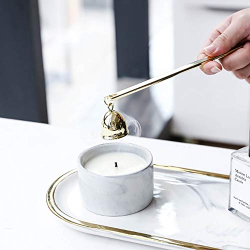 Oval Cerámica de mármol Bandeja de Joyas Anillo Plato Anillo Titular Organizador de cosméticos Plato Plato De Pastel Plato de Frutas Decoración del hogar Regalo de Boda para niña (Dorado)