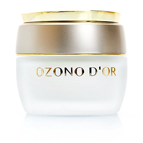 OZONO DOR. Crema facial antiedad de Ozono (50 g). Crema antiarrugas regenerante, elaborada con Aceite de Oliva Virgen Extra Ecológico y Ozono. Crema natural hidratante, antioxidante y oxigenante