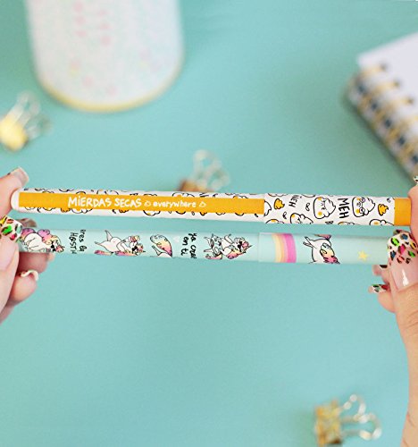 Pack 2 bolígrafos gel Foficornio - Pedrita Parker