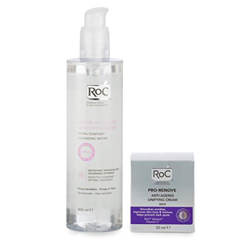Pack Ahorro Roc Pro-Renove Crema Anti-Edad + Agua Micelar 400 ml