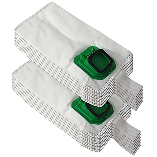 Pack de 12 bolsas y bolsitas () 12 Profumini duende Microfibra para aspiradora Vorwerk Kobold VK 140 150, VK140, VK150
