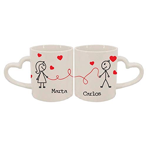 Pack de tazas personalizadas El hilo rojo del destino