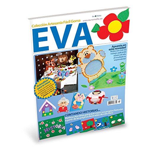 Pack Oferta 6 revistas de Goma Eva + 1 tela 50 * 50cm de regalo