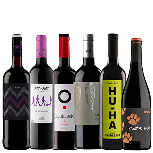 Pack Vino Tinto - Vinos Económicos y sorprendentes - Caja 6 Vinos Tintos