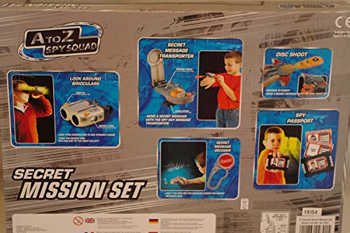 Padgett Bros A to Z Ltd Agente secreto espía en misión secreta juego para aprender a ser un espía