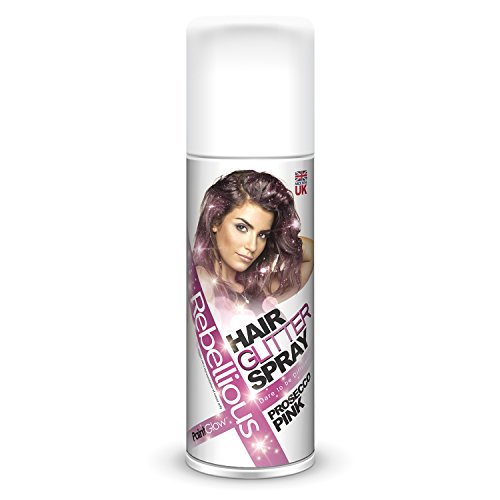 Paintglow Aerosol del Color del Brillo del Cabello, Prosecco Rosa, 125ml, Loose