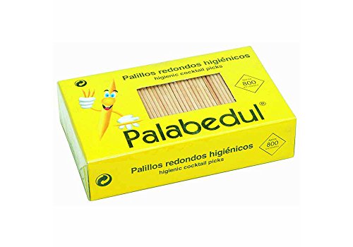 Palillos higiénicos redondos a granel 12 cajas de 800 unidades cada una
