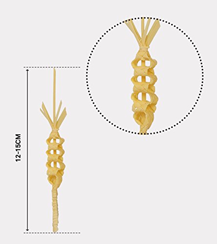 PALMA DOMINGO DE RAMOS/PALMA SEMANA SANTA/PALMA BLANCA/PALMAS Y PALMONES/Pack 2 Palma Laurel + 2 Palma Ojal Larga