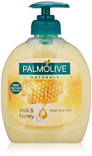 PALMOLIVE jabón líquido de manos leche y miel dosificador 300 ml