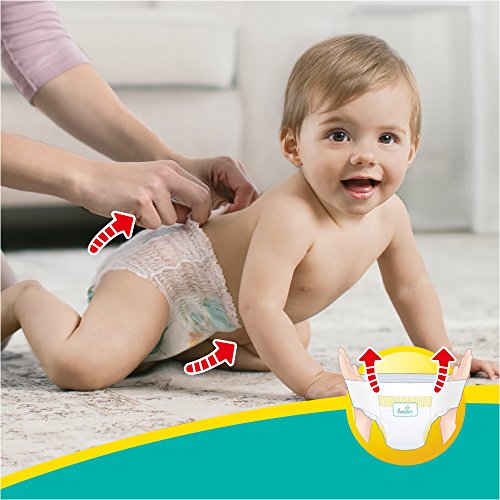 PAMPERS Premium Protection Pants tamaño 5 para 12-17 kg, 40 Pañales, 2 unidades (2 x de 40 unidades)