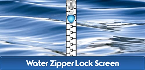 Pantalla de bloqueo del agua de la cremallera