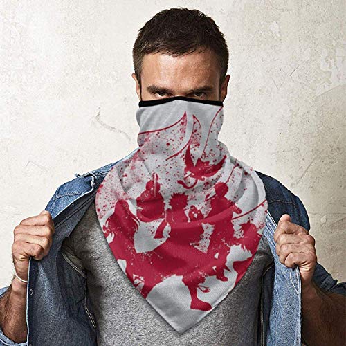 Pañuelos YUIT Power Fairytail Scarf para polvo, aire libre, festivales, deportes