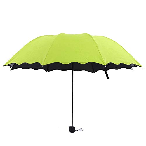 Paraguas Sun Rain para Mujer Parasol de luz Plana Parasol Plegable UV Mini Paraguas tamaño pequeño fácil de almacenar Parasol-02