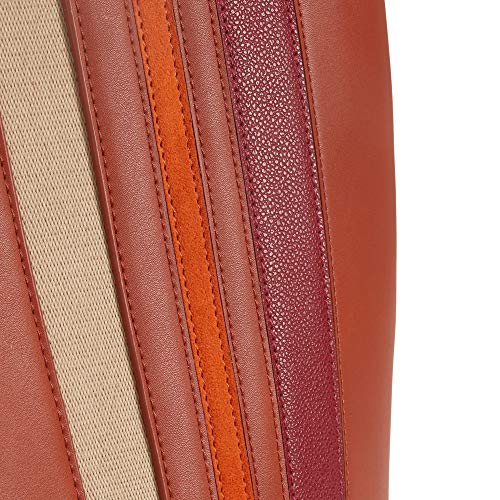 Parfois - Bolso Shopper Patchwork - Mujeres - Tallas L - Tierra