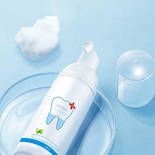 Pasta de dientes de espuma, blanqueamiento dental, eliminación de manchas, mal aliento, spray para el cuidado bucal, 3 frascos