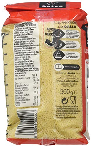 Pastas Gallo - Maravilla Paquete 500 g - , Pack de 6