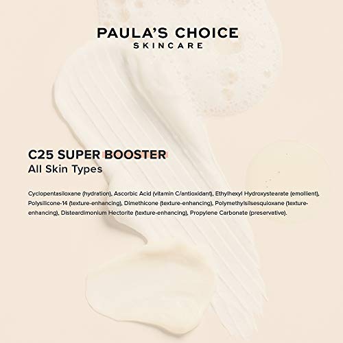 Paula's Choice C25 Super Booster Serum - 25% Vitamina C Tratamiento - Crema Despigmentante Manchas Facial - Todos Tipos de Piel - 15 ml
