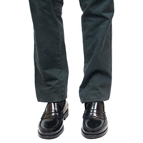 PAYMA - Mocasin Castellano de Piel para Hombre. Hechos en España. Zapato Clasico Antifaz y Borlas para Caballero. Piso de Goma Muy Flexible. Piel Antiarrugas. Antideslizante