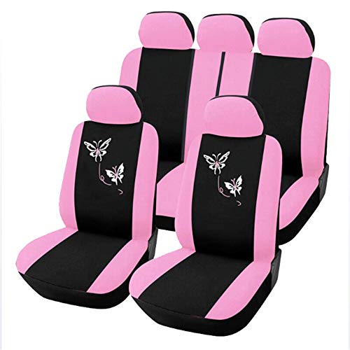 Pc-Lhd Asiento Universal para Auto Asiento Interior para Auto, para Mujer, Rosado
