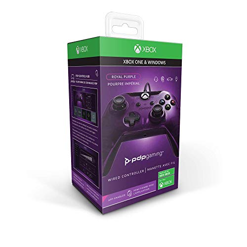 Pdp - Mando Con Cable Morado Licenciado (Xbox One)