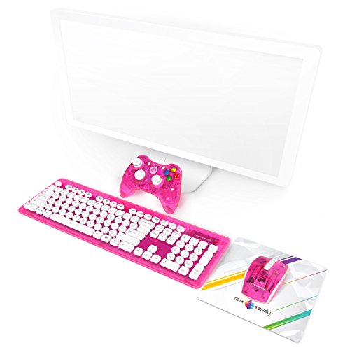 PDP - Ratón Wireless Rock Candy, Color Rosa (PC, Mac)